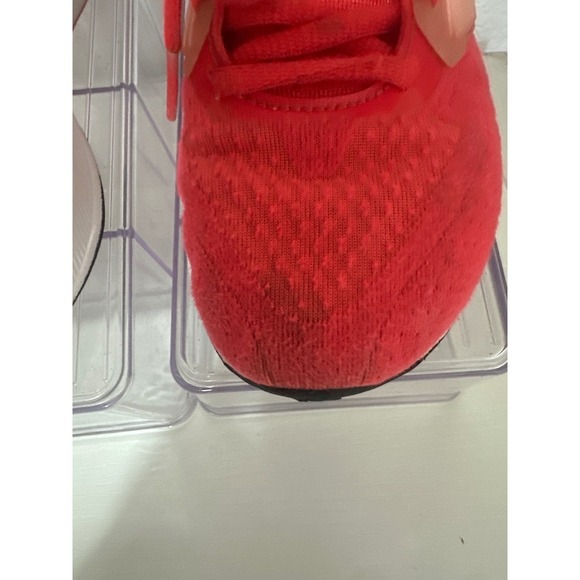 Adidas Youth Running Shoes Red Comfort Athletic Sneakers - Picture 2 of 8